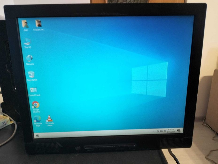 Monitor NEC AccuSync LCD52VM 15" VGA – cu cablu vga 3m, fără picior si fara cablu de alimentare