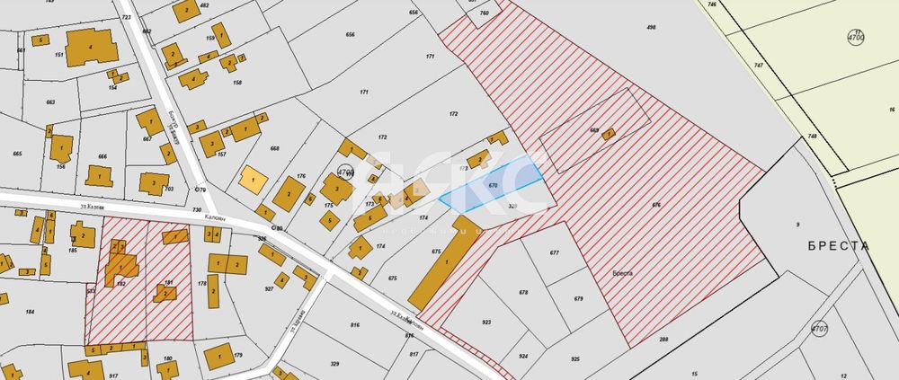 Продава се Парцел в с. Житен, Област София-град - 504 кв.м за 51 €/кв.м - Снимка #1