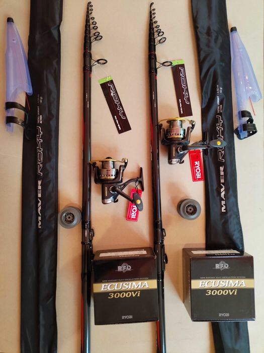 Нови въдици, Мач, Фидер, Спининг