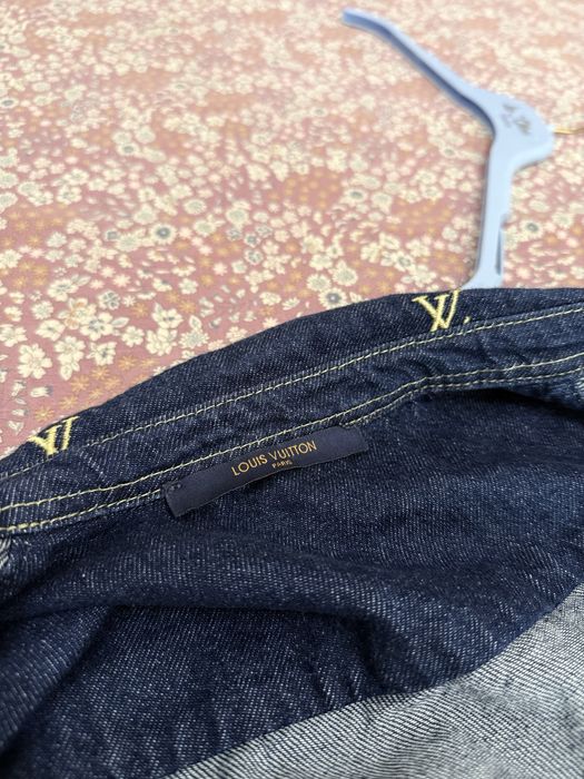 compleu louis vuitton denim