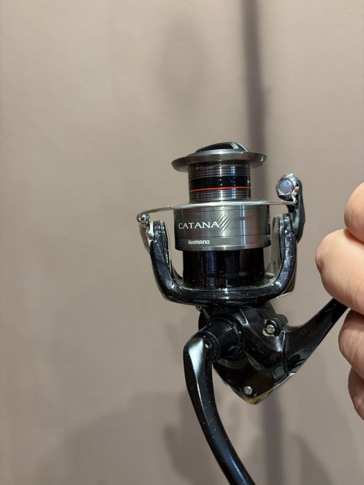 Въдица Filstar red shadow 3-5gr с макара Shimano Catana c3000