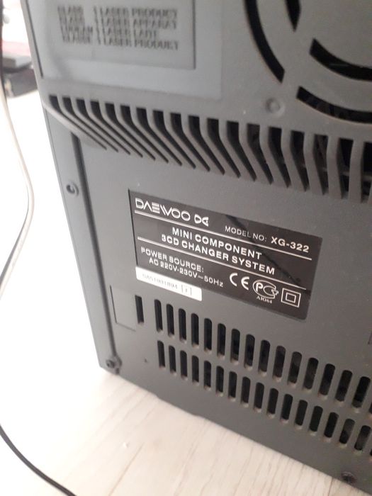 Муз цен Daewoo XG-322