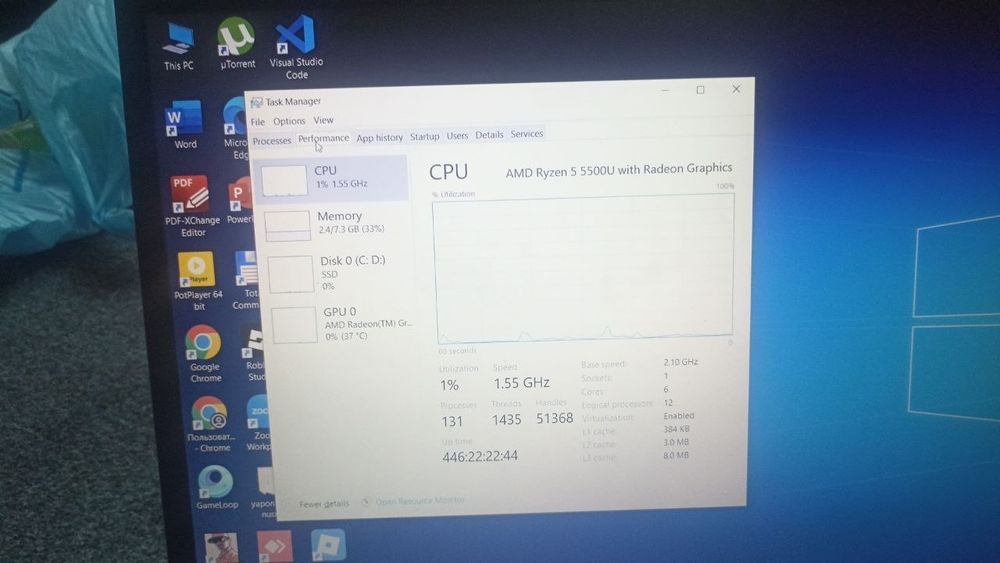 Acer aspire 3 | ryzen 5 5500U