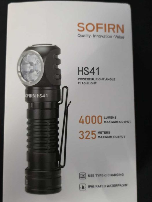 Lanterna frontala Sofirn HS41 5000K