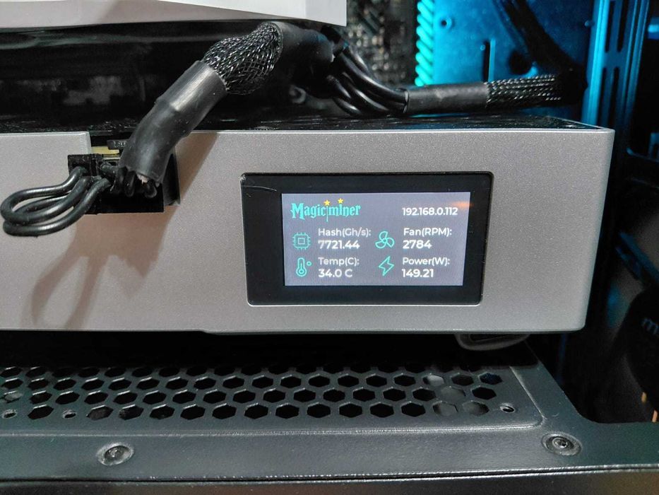 MagicMiner BG02 SHA-256 Bitcoin Miner