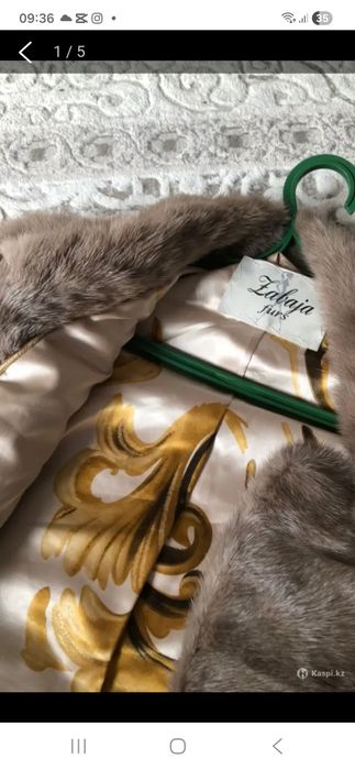 Шуба норковая  трансформер