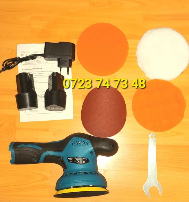 Masina polisat noua aparat polisat nou sigilat smirgheluit