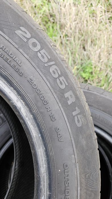 4бр гуми 205 65 15 континентал continental