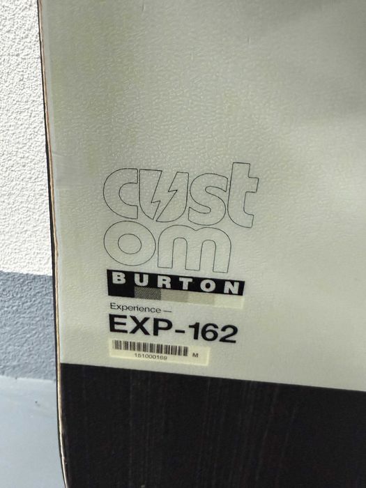 placa snowboard burton custom exp L162cm