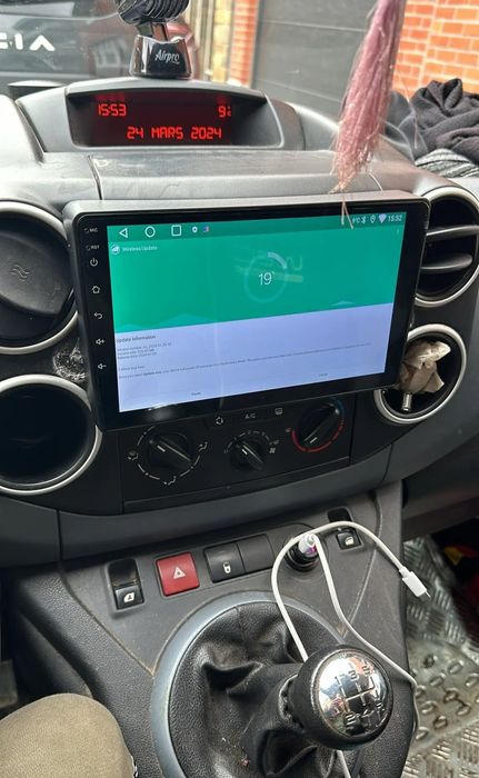 Navigatie Android Citroen Berlingo Peugeot Parter Waze Youtube GPS