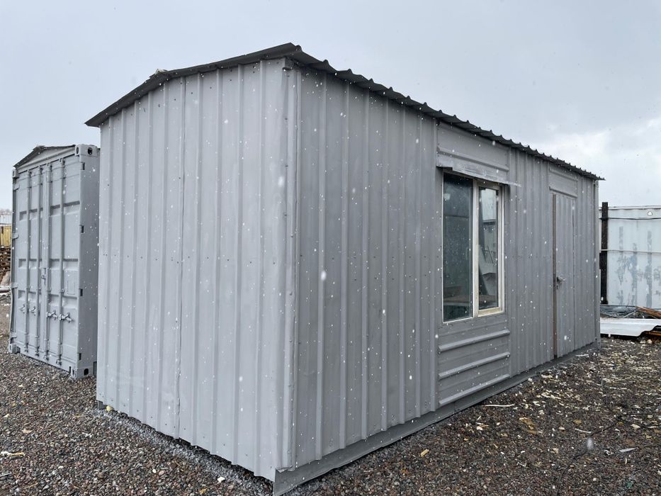 Утепленный обшитый контейнер 10-20фут