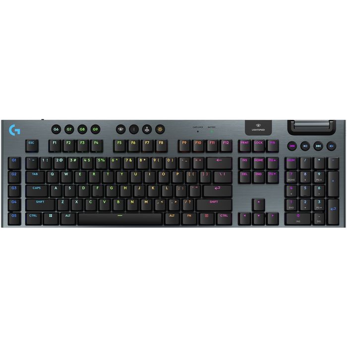 Клавиатура Gaming Logitech G915 X LIGHTSPEED, Clicky, Механична, Low-P