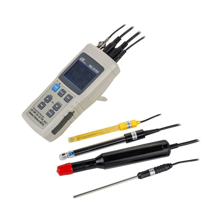 Lutron WAC-2019SD - pH/ORP, DO, CD, TDS, Salt - barchasi bittada!