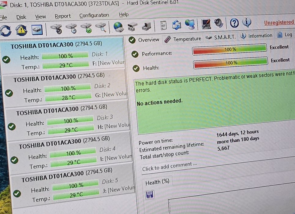 3TB Hard disk Toshiba HDD 64MB 7200rpm SATA III