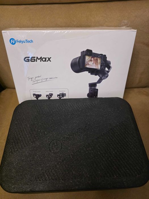 Sistem de Stabilizare pe 3 axe NOU - Feiyu Tech G6 Max gimbal