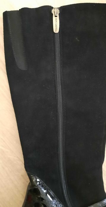 Люксовые кожанные сапоги. Пр-во Испания