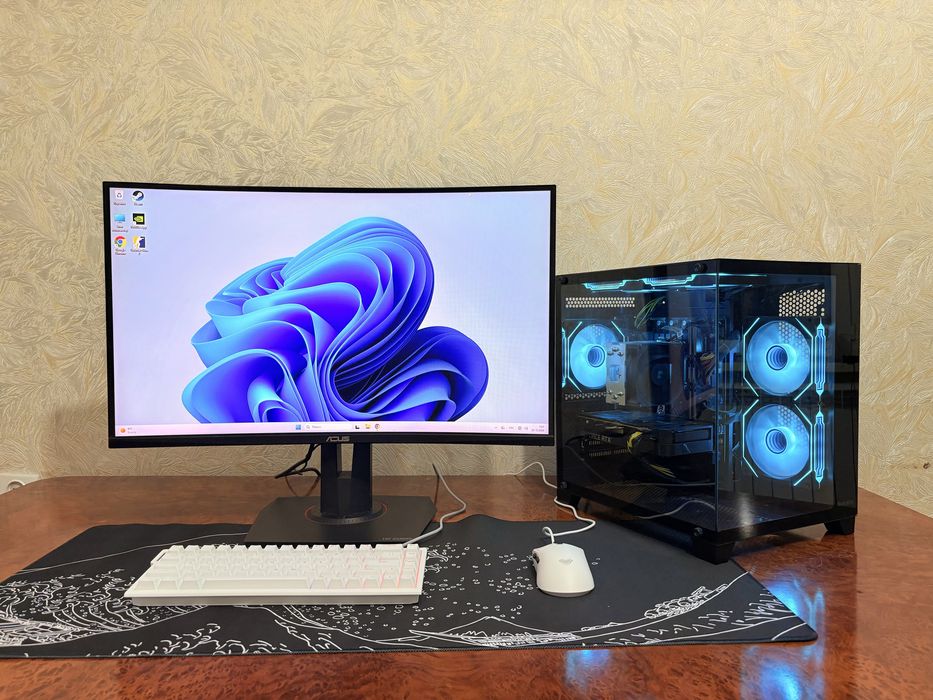 Компьютер i5-12400F RTX 5050 OZU 16GB SSD 480GB комплект, готовый