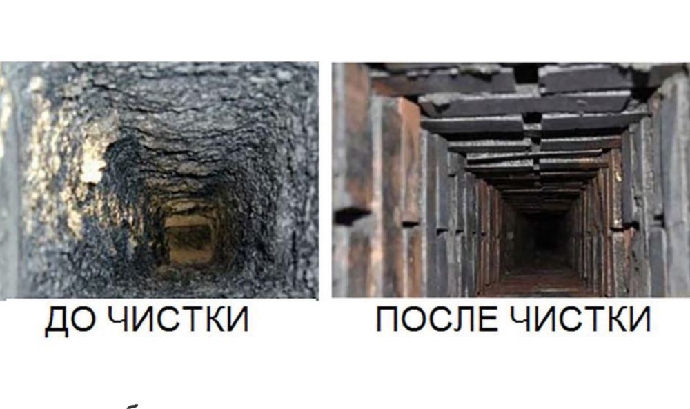 Чистка дымоходов специальным аппаратом