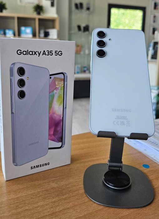 Samsung A35 128 GB - Ca Nou - Factura + Garantie - Husa + Folie cadou