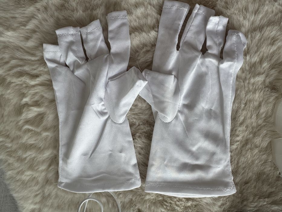 Lampa unghii gel led UV cupio cu manusi pt protectie si celeme