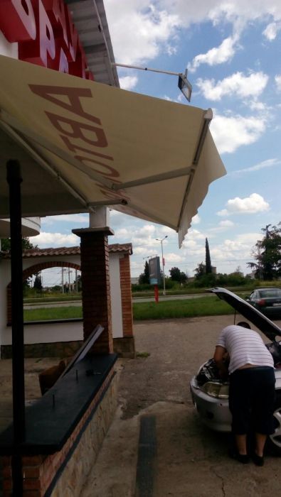 Плат за сенници,изработка на тенти