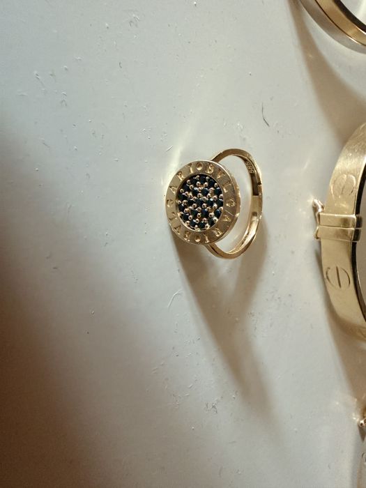 Aur 14 k Pret 420 gr.  Bratara, Lant, inel