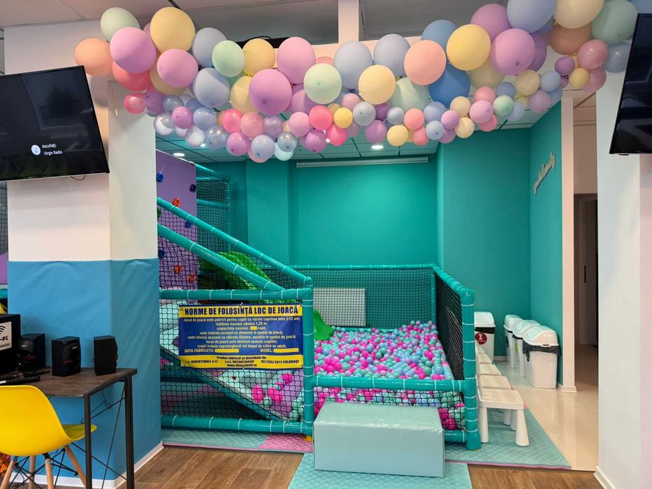 Loc de joaca modular, fabricat in ROMANIA.