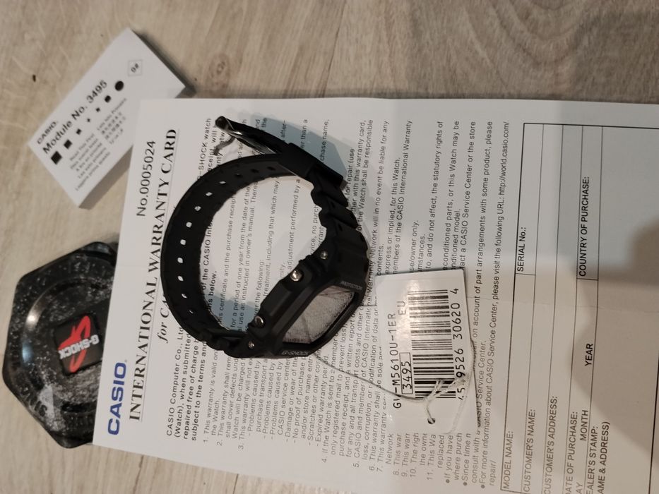 G shock m5610u новые гарантия  original