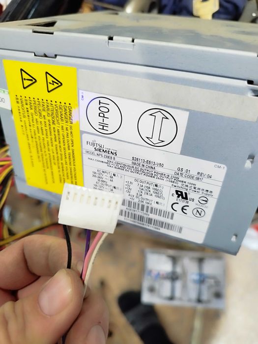 Sursa calculator cateva modele 250 - 600 Wati 6 - 8 pini pl. video
