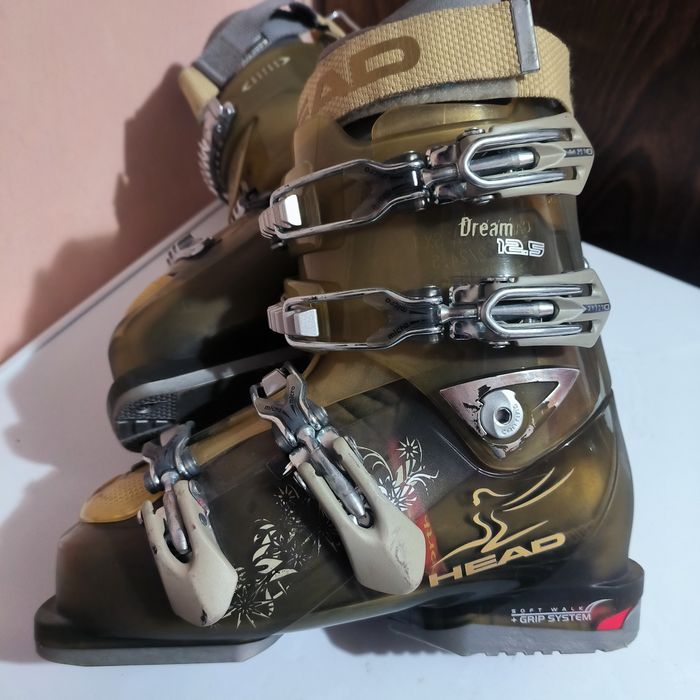 Clapari ski  HEAD 38 39 transparenti