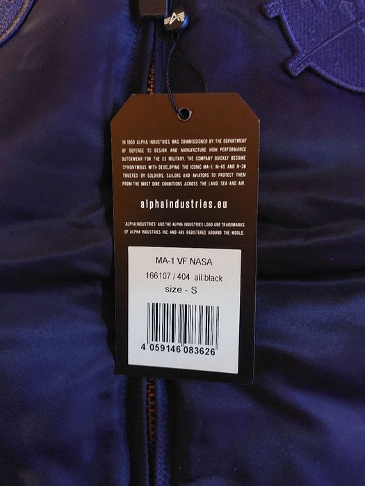 Alpha Industries MA-1 VF NASA Bomber Jacket