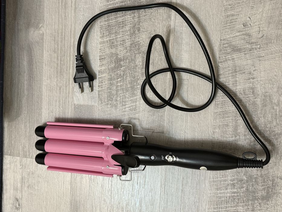 Плойка тройная для волос