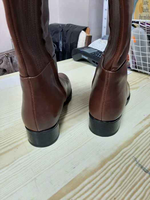 Дамски Ботуши GEOX Нови Естествена кожа