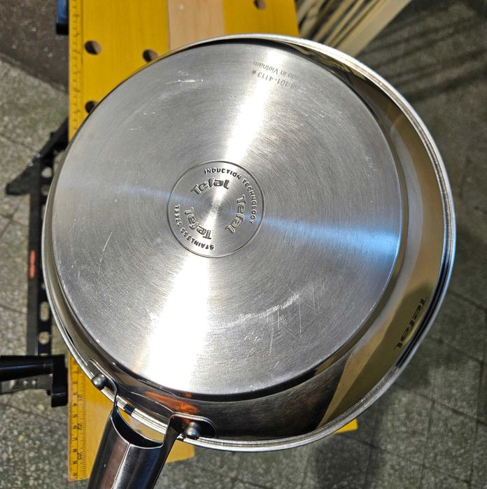 Tigaie Tefal Professional de 24 cm, inox, inductie invelis antiaderent