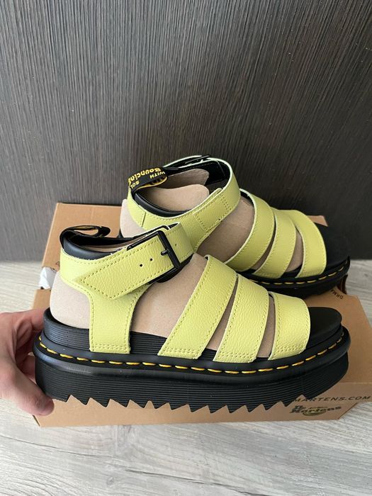 Sandale Dr. Martens Blaire lime green