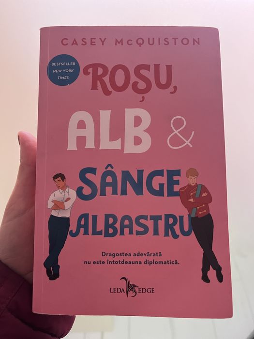 Carte Rosu, alb si sange albastru de Casey McQuiston