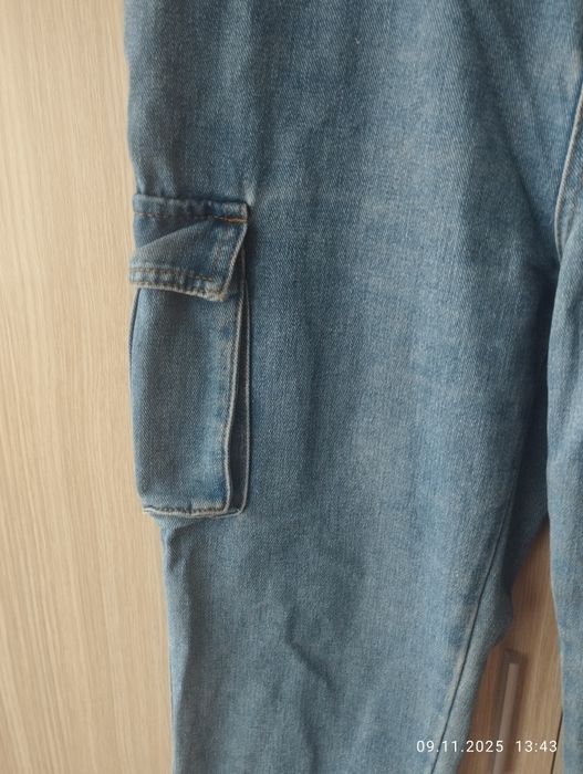 Големи дамски карго дънки