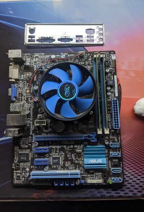 Комплект 1155, 8gb ram + i3 3210 + asus h61