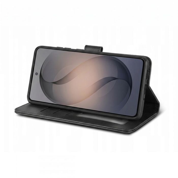 Матов Кожен Калъф тип тефтер Tech-Protect Wallet MagSafe за Galaxy S26 Ultra