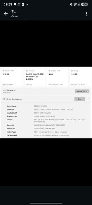 IBM Workstation Thinkstatin