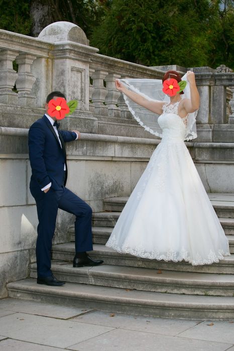 Rochie mireasa cu dantela