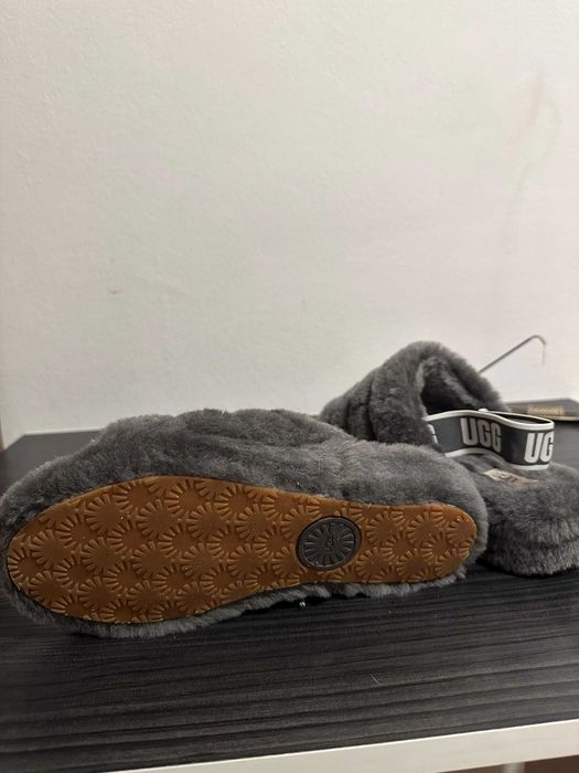 Papuci UGG Fluff slide