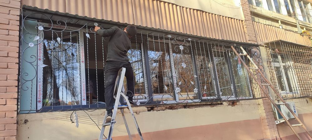 Reshotka panjara kozirok perila