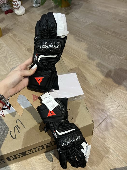 Dainese Carbon 4 Long Lady LEATHER GLOVES