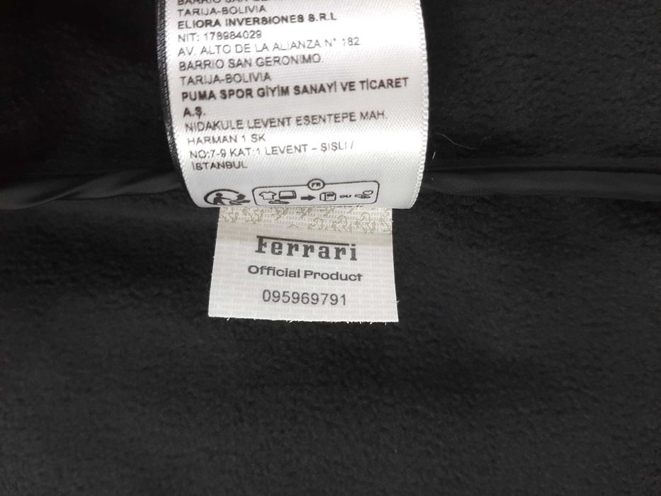 Puma Scuderia Ferrari F1 Logo Softshell - Оригинално мъжко яке