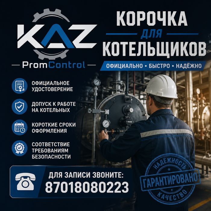 Корочка для котельщиков