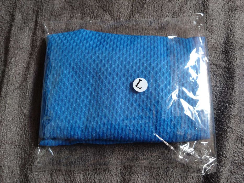 Горнище мрежа L син цвят