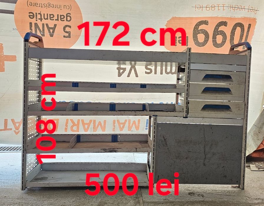 Raft metalic Sortimo