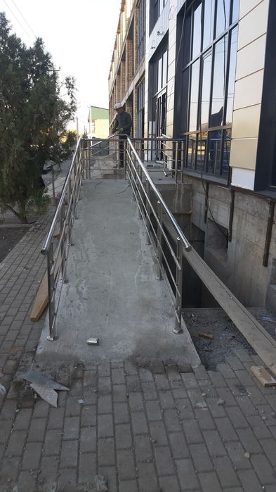 Перила из нержавейки