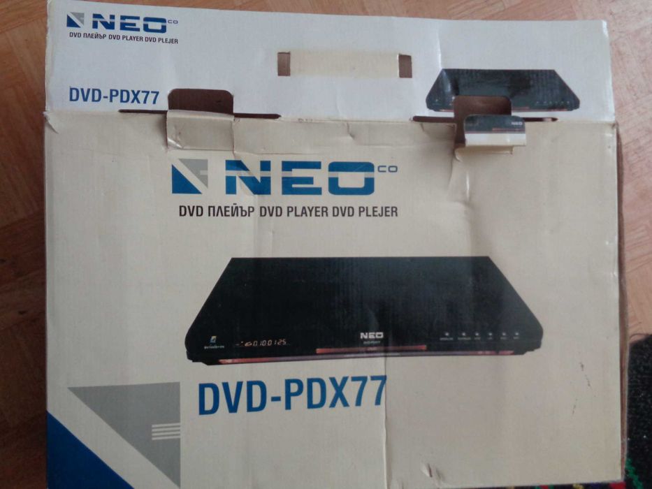 Продавам  DVD плейър NEO, модел DVD-PDX77.